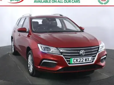 Used MG MG5 EV Exclusive 114 kW (156 HP) 2022 Red Estate