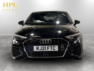 Used Audi A3 Sportback S-Line 150 HP (110 kW) 2021 Black Hatchback
