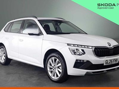 Used Skoda Kamiq SE 95 HP (69 kW) 2025 Moon white metallic SUV