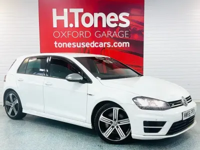 Used VW Golf VII R 2016 White Hatchback