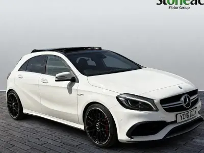 Used Mercedes A45 AMG Premium 381 HP (280 kW) 2018 White Hatchback
