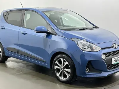 Used Hyundai i10 Premium SE 88 HP (64 kW) 2018 Blue Hatchback