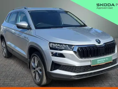 Gebraucht Skoda Karoq SE L 150 PS (110 kW) 2023 Silber SUV