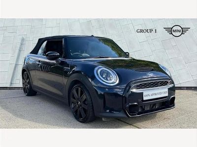 Enigmatic black Used 2022 Mini Cooper S Cabriolet Exclusive Cabriolet | £22,395 (Fair price)