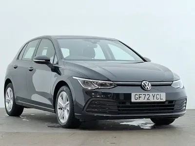 Used VW Golf VIII Life 130 HP (95 kW) 2022 Black Hatchback