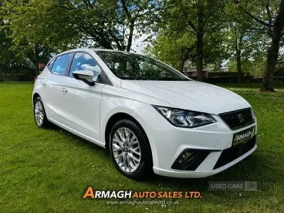 Used Seat Ibiza SE Technology 80 HP (58 kW) 2019 White Hatchback