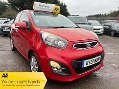 Used Kia Picanto 85 HP (62 kW) 2011 Red Hatchback