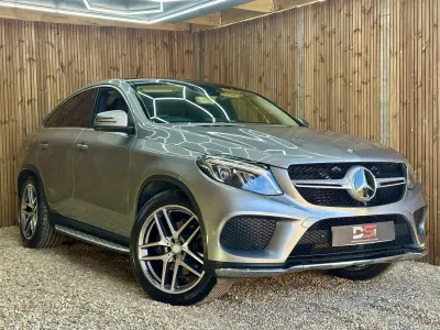 Käytetty Mercedes GLE350 AMG Line Premium 2015 Hopea Coupe - kaksiovinen