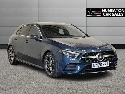 Used Mercedes A180 Executive 136 HP (100 kW) 2020 Blue Hatchback