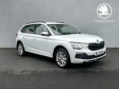 Used Skoda Kamiq SE 70 HP (51 kW) 2025 Moon white metallic SUV