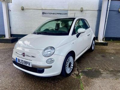 Used Fiat 500 Lounge 2013 White Hatchback