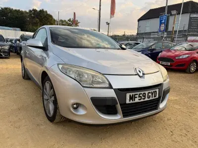 Used Renault Mégane Coupé Expression 86 HP (63 kW) 2009 Silver Coupe
