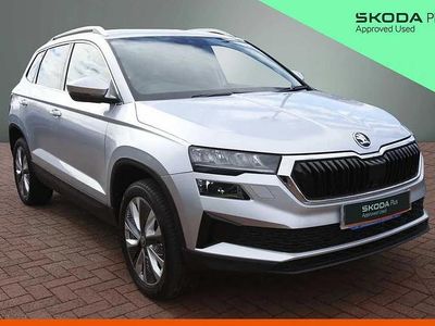 Used Skoda Karoq SE L 150 HP (110 kW) 2025 Brilliant silver metallic SUV