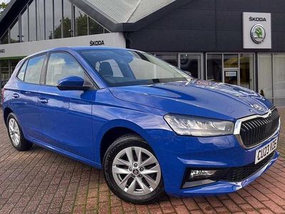 Used Skoda Fabia Comfort 59 HP (43 kW) 2023 Energy blue Hatchback