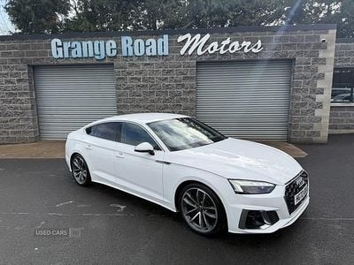 Used Audi A5 S-Line 2023 White Coupe