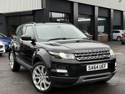 Used Land Rover Range Rover evoque Pure 2014 Black Estate