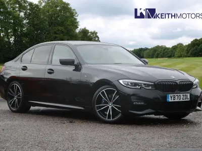 Used BMW 320 M Sport 2020 Black Sedan