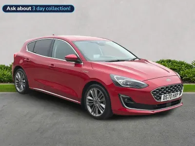 Used Ford Focus Vignale 125 HP (91 kW) 2020 Red Hatchback