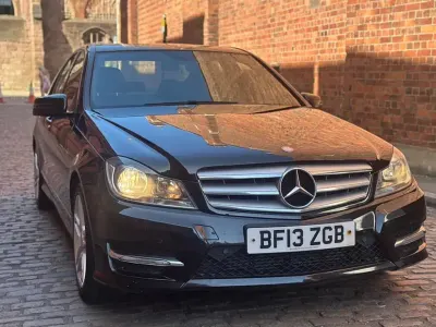 Used Mercedes C220 AMG 2013 Black Sedan