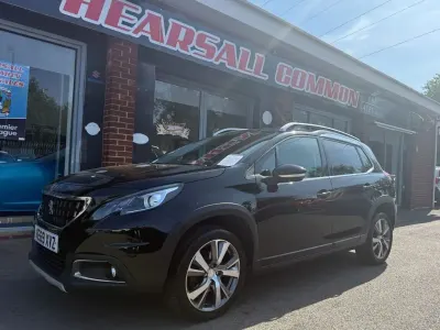 Used Peugeot 2008 Allure Premium 110 HP (80 kW) 2019 Black SUV