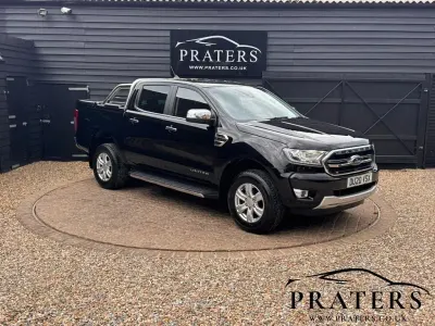 Used Ford Ranger Limited 2020 Black Pickup