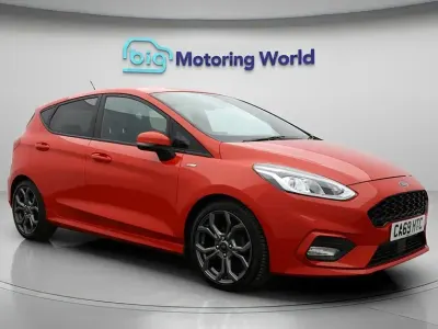 Używany Ford Fiesta ST-Line X 140 KM (102 kW) 2019 Czerwony Hatchback