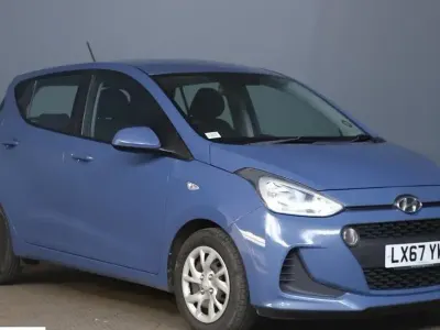 Used Hyundai i10 SE 2017 Blue Hatchback