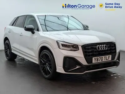 Used Audi Q2 Black Edition 150 HP (110 kW) 2020 White SUV