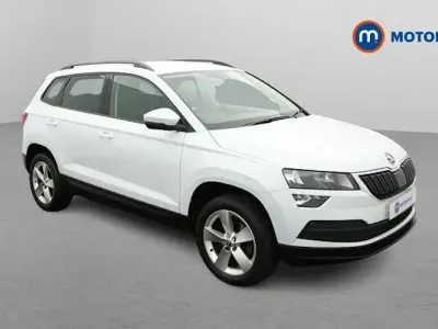 Używany Skoda Karoq SE 116 KM (85 kW) 2020 Biały SUV
