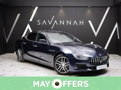 Used Maserati Ghibli 275 HP (202 kW) 2020 Blue Sedan