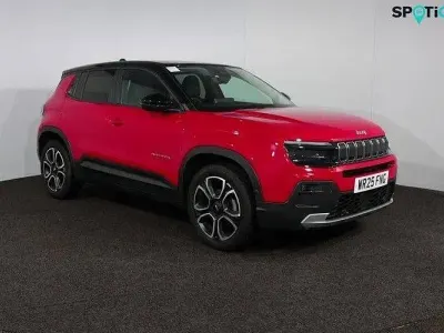 Used Jeep Avenger Summit 101 HP (74 kW) 2025 Red/black SUV