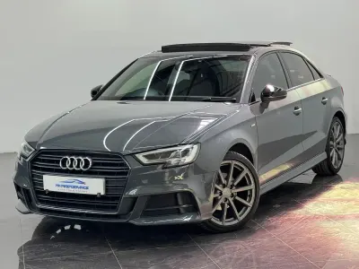 Used Audi A3 Black Edition 150 HP (110 kW) 2018 Grey Sedan