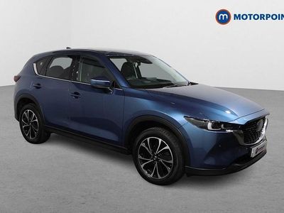 Blue Used 2022 Mazda CX-5 Edition SUV | £21,599 (Fair price)