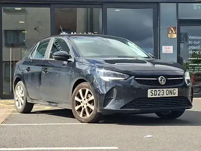 Used Vauxhall Corsa Design Edition 2023 Black Hatchback