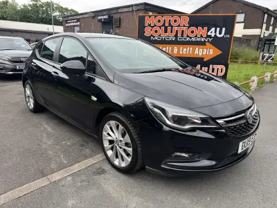 Used Vauxhall Astra Design Edition 2019 Black Hatchback