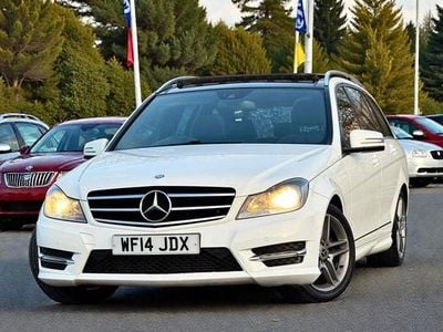 Used Mercedes C220 Sport Edition 2014 White Estate
