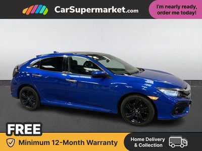 Used Honda Civic Prestige 2017 Blue Hatchback