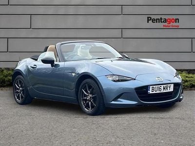Blue Used 2016 Mazda MX5 Inclusive Cabriolet | £12,900 (Fair price)