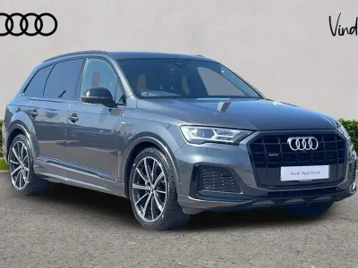 Used Audi Q7 Black Edition 281 HP (206 kW) 2022 Grey SUV
