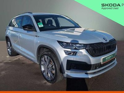 Used Skoda Kodiaq SportLine 110 HP (80 kW) 2023 Brilliant silver metallic SUV