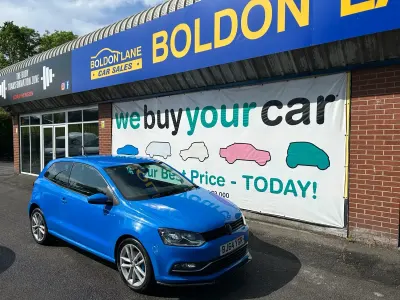 Used VW Polo SEL 2014 Blue Hatchback