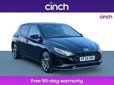 Black Used 2024 Hyundai i20 Premium Hatchback | £16,189 (Fair price)