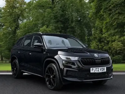 Used Skoda Kodiaq SportLine 150 HP (110 kW) 2022 Black SUV