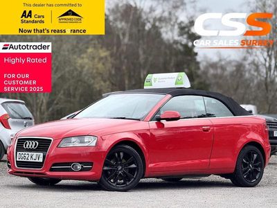 Used Audi A3 Cabriolet Sport 2013 Red Cabriolet