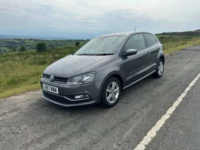 Used VW Polo Edition 90 HP (66 kW) 2017 Grey Hatchback