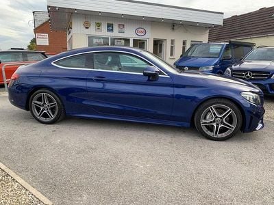 Used Mercedes C200 AMG Line Premium 2019 Blue Coupe
