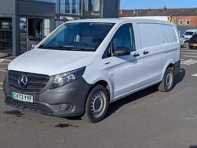 Used Mercedes e-Vito Progressive 85 kW (116 HP) 2023 White MPV