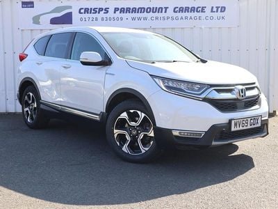 Used Honda CR-V Hybrid 184 HP (135 kW) 2019 White SUV