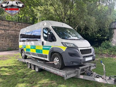 White Used 2018 Peugeot Boxer Van | £2,995
