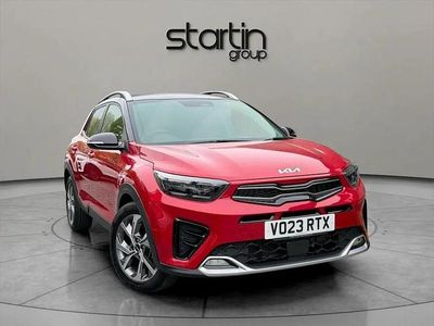 Used Kia Stonic GT-Line S 117 HP (86 kW) 2023 Red SUV